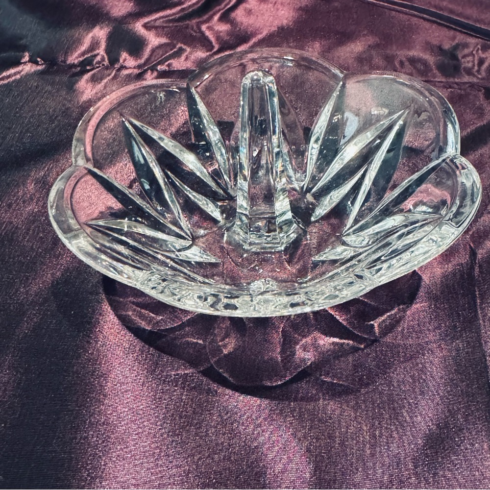Lenox Crystal Ring Jewelry Holder